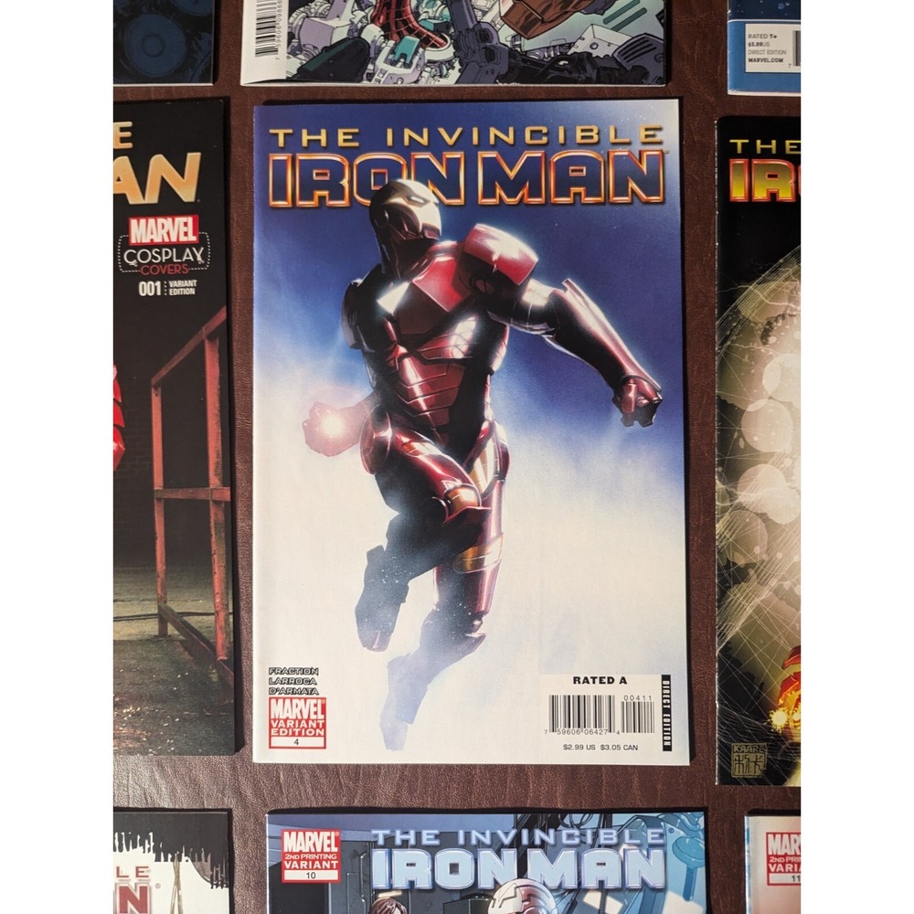Iron Man Variant Lot (12) NM Range w/ 1st Rescue Pepper Potts MCU Marvel Comics - Picture 7 of 13